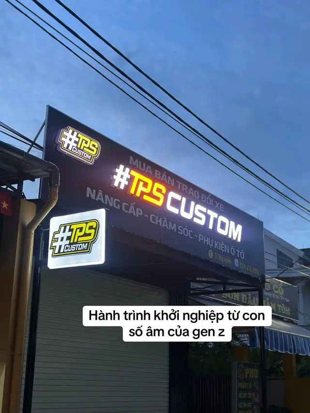 Hành trình khởi nghiệp của genz bắt đầu #tpscustom 