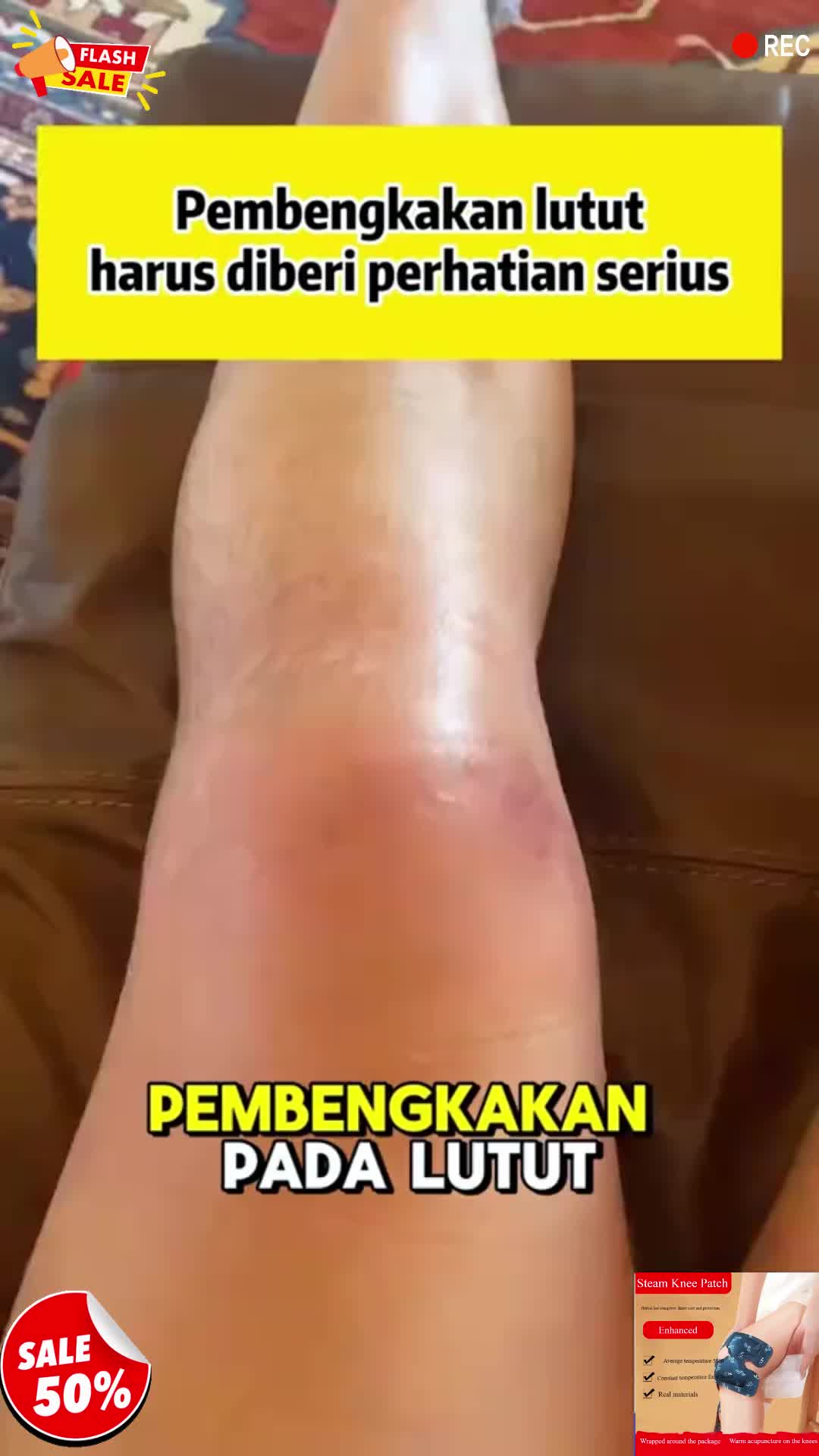 Pastikan kita menjaga lutut dengan baik, cuba produk pelindung lutut ini #TampalanAisLutut 