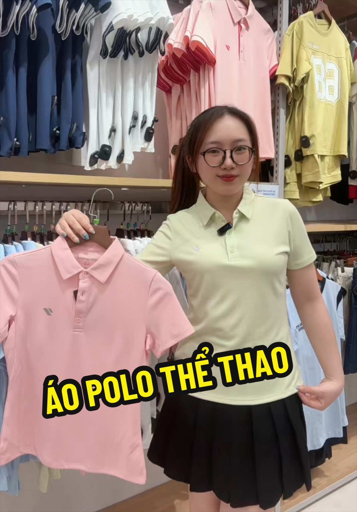 Áo polo thể thao siêu nhẹ mát #polo #yodyfashion #fyp #xuhuong 