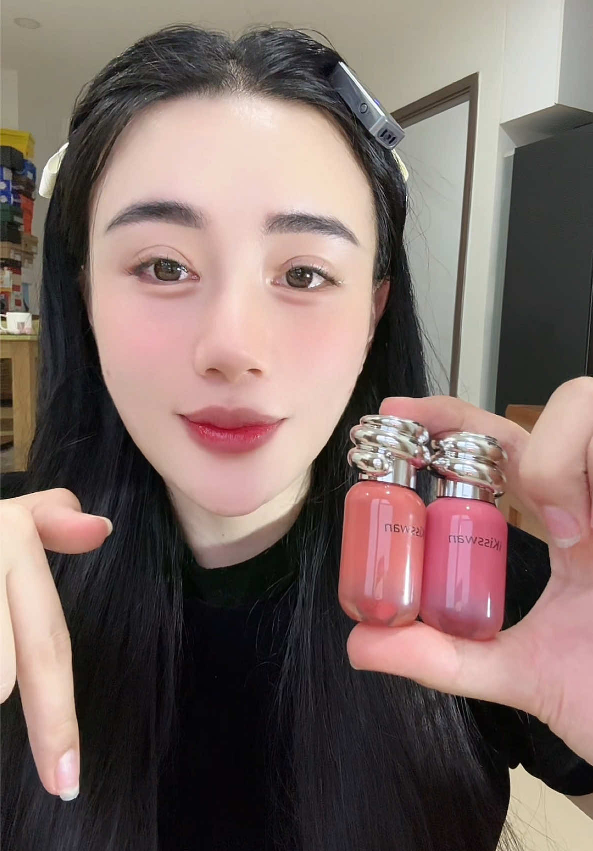 Son bóng nhà Ikisswan lên màu xinh xỉu mấy vợ ơi #sonbong #ikisswan #salegiuathang #ngametsaulam 