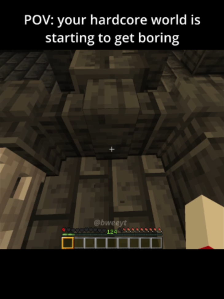 6 more chances... #Minecraft #minecraftmemes #gaming #funny #meme #memes #minecraftmeme #fyp #foryoupage #foryou
