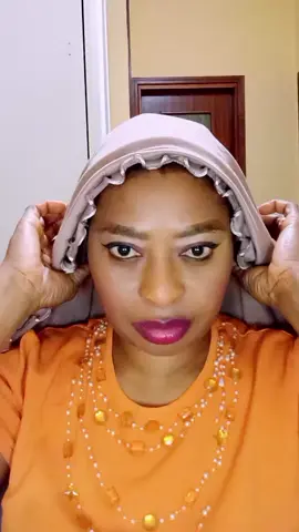 60 Second Head Wrap Tutorial style #headwrap #headwrapping #headeraptutoria #headeraptutoria 