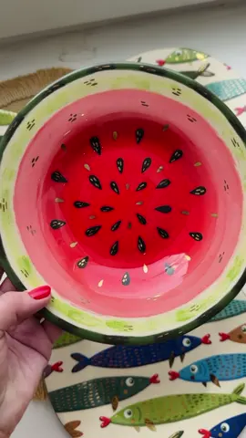 Handcrafted plate. All my tableware was fired in a ceramic kiln and is fully functional as a tableware.#ceramics #underglaze #artbyveragnat #handmadeceramics #art 