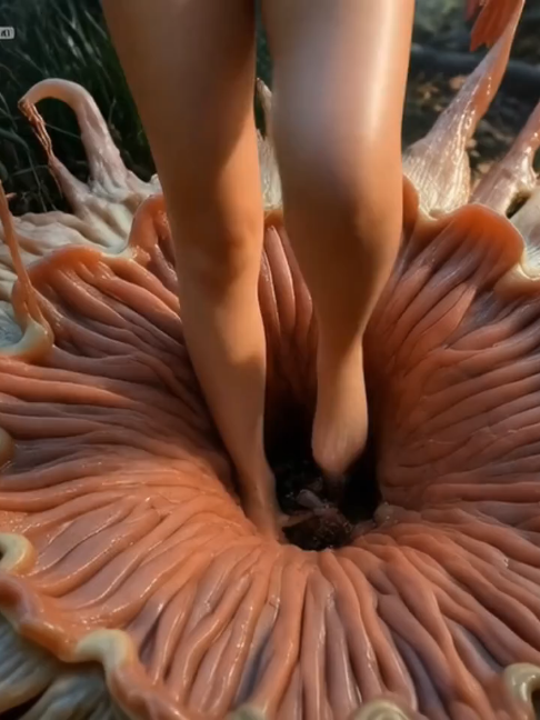 Green BikineFull  #fear #trapped #vore #girl #criature #voregirl #tentacles #tentaclemonster #blob #plant #carnivoreplant #anemone #slime