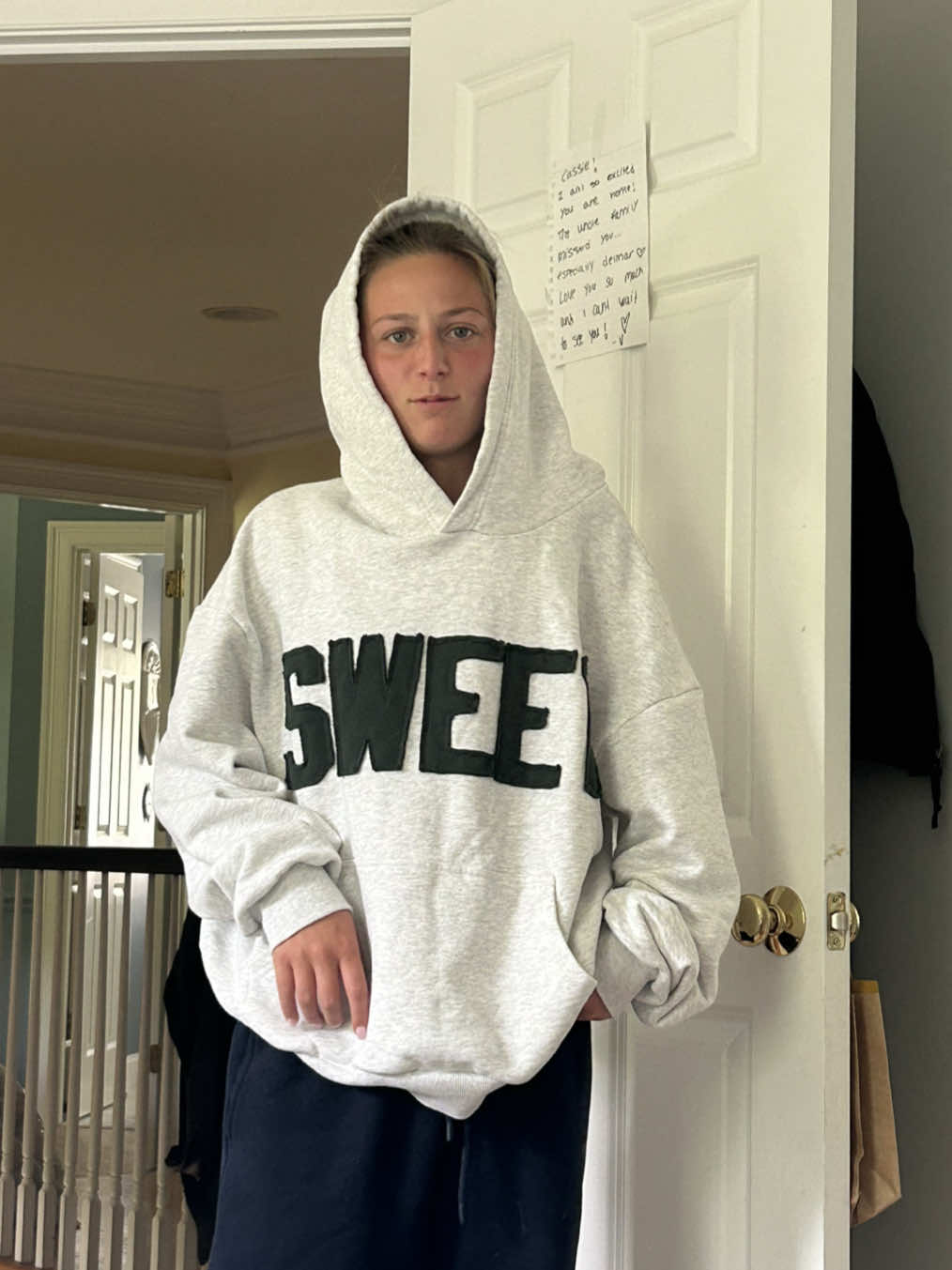 this is her after a 9 AM NAPPP mind you #swiftie #wishiwasjoking 