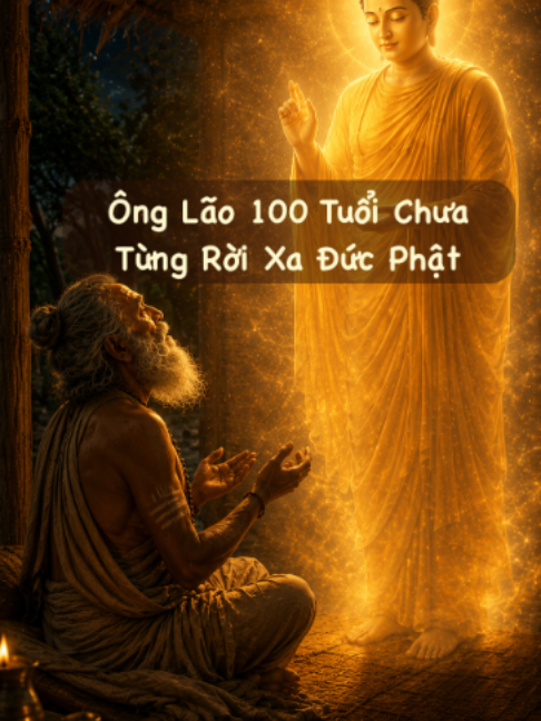 Ông Lão 100 Tuổi Chưa Từng Rời Xa Đức Phật  #hướngPhật #đứcPhật #phậtgiáo