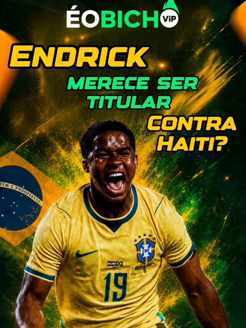 🇧🇷⚽ Endrick tá pedindo passagem! Será que ele merece ser titular contra o Haiti? 👀🔥 Deixa sua opinião nos comentários! #copadomundo #endrick #fyp #brasil #futebol 