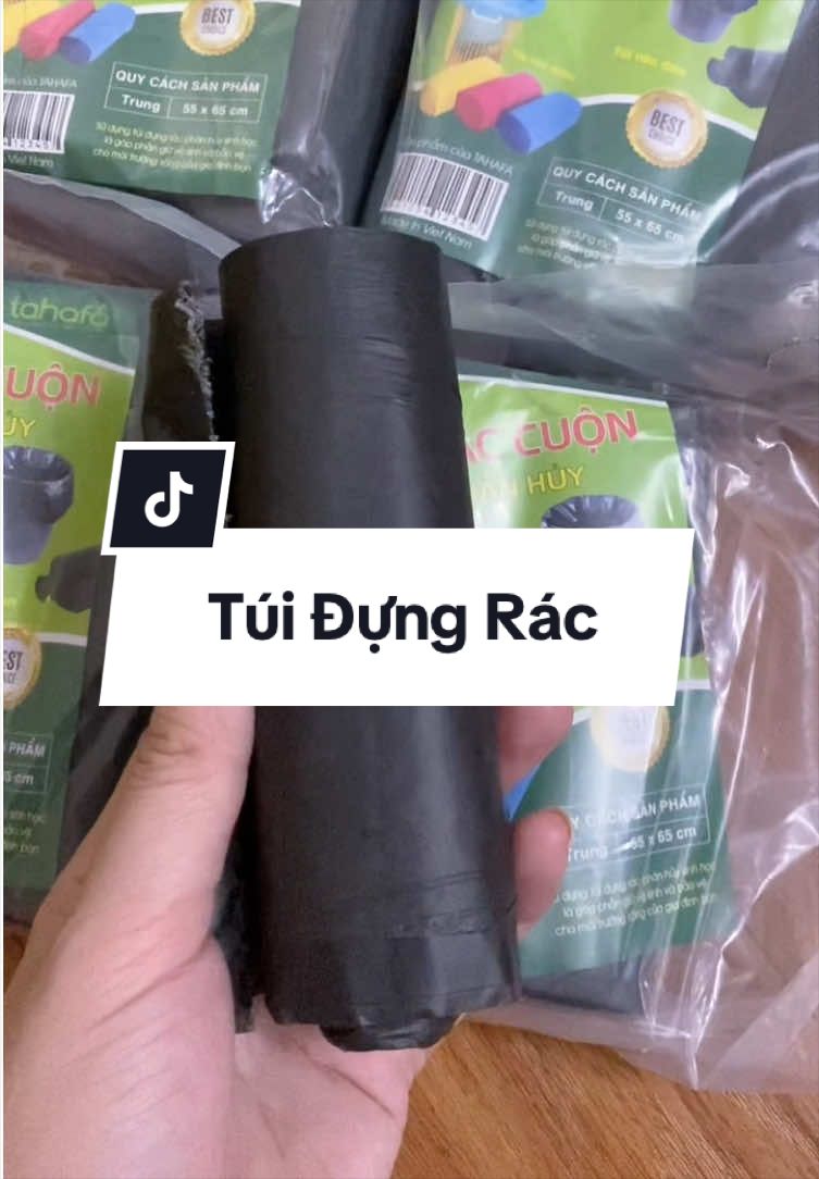 Combo 3 túi đựng rác phân huỷ sinh học đang được tiktok trợ giá, các bác m ua lẹ ạ #tuidungrac #tuidungractuhuysinhhoc #xuhuong #tapxaykenh 
