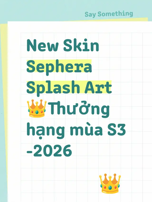 ✨ | Theo bạn liệu skin thưởng hạng mùa mới này có hiệu ứng hay không? ----------------------------- #DDTS1 #oharaaov #viral #lienquanmobile #aov  ----------------------------- ©: LittelWitchAOV, Garena Liên Quân Mobile.