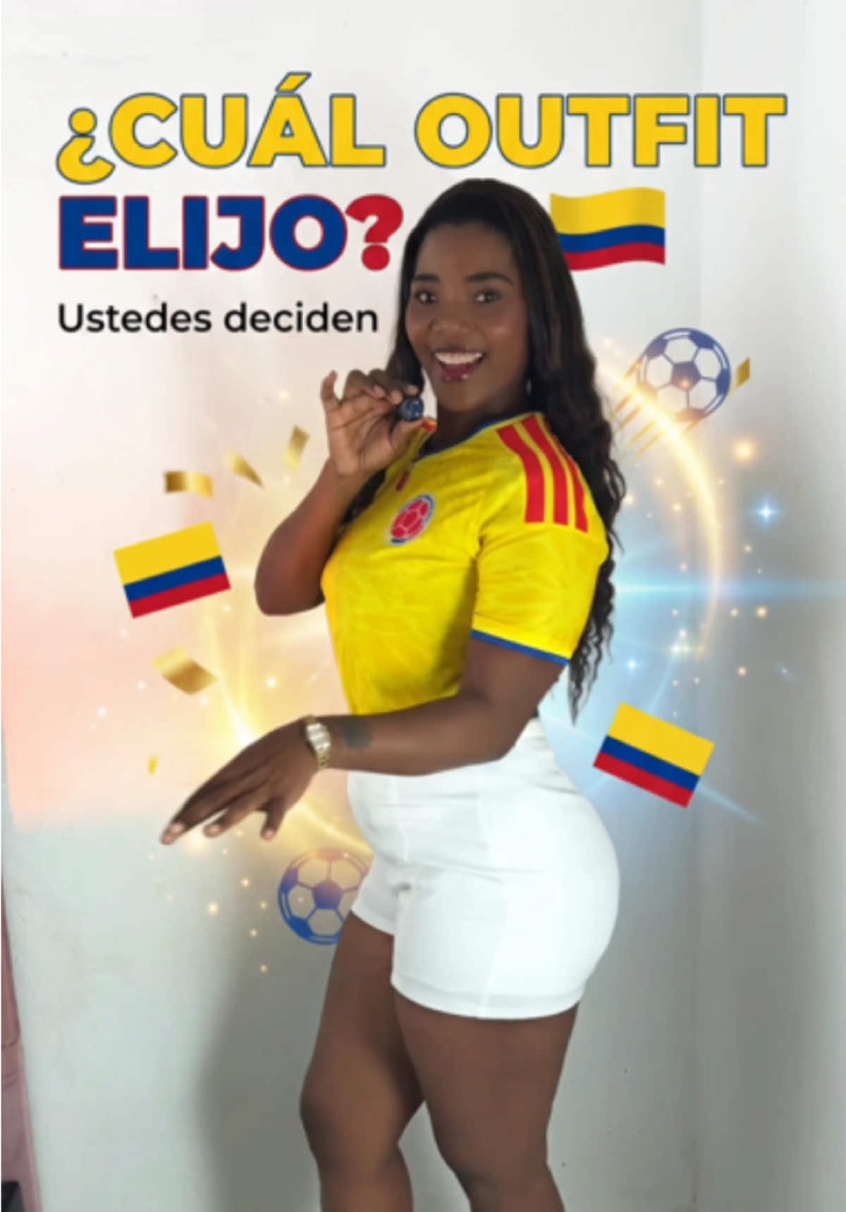 Selección Colombia ¿1, 2 o 3 para Colombia? 🇨🇴  #elysensuhouse #seleccioncolombia #Colombia #futbol #outfitdeldia 