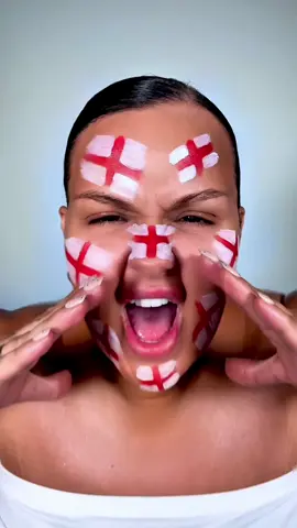 COME ON ENGLAND 🏴󠁧󠁢󠁥󠁮󠁧󠁿  Please don’t let this flop it took forever 😮‍💨 @England #worldcup2026 #england #threelions #makeuptransformation #worldcupmakeup