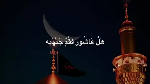 هلَّ عاشورٌ فقم جددبه... مأتمَ الحزنِ ودع شُربا وأكلا #ياحسين #لبيك_ياحسين #شهر_محرم #يااباعبدالله_الحسين #العراق 