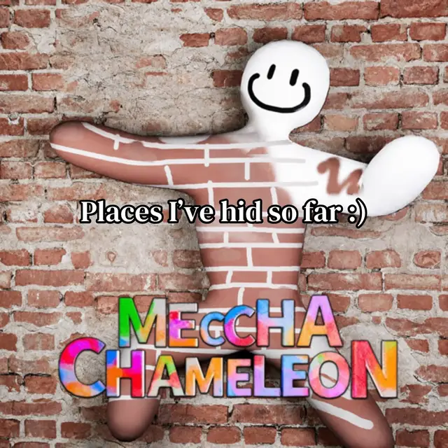 Love meccha Chameleon :) have you played this yet? #mecchachameleon #artis #painting #hideandseek #newgame 