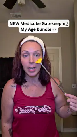 how to use the NEW @medicube global Gatekeeping My Age Bundle to reverse the age of your skin!! #medicube #skincaretiktok #antiagingtips  #dealsforyoudays #tiktokshopcreatorpicks 