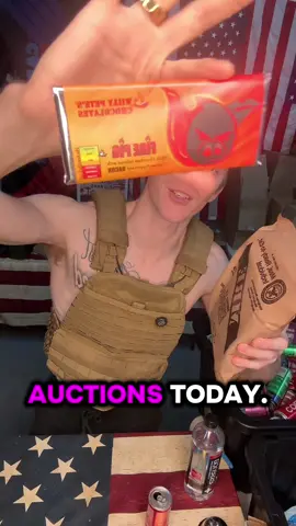 Chocolate bars & MRE’s all day long!! #mre #chocolate #camping #military #veteran 