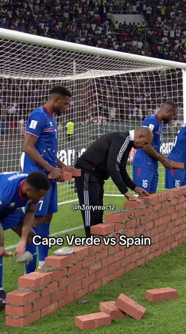 Cape Verde vs Spain 😭 #capeverde #spain #worldcup #worldcup2026 #fyp 