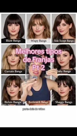 Se você está pensando em aderir à franja, talvez o segredo não seja seguir a tendência do momento, mas escolher um estilo que converse com a sua identidade visual. 👀 Nesta parte, continuo mostrando quais tipos de franja harmonizam melhor com cada ID do sistema Kibbe e por que algumas opções parecem “perfeitas” em certas pessoas, enquanto outras não funcionam tão bem. Qual é a sua identidade visual? Me conta nos comentários! 💬 #kibbe #identidadevisual #franja #sistemakibbe #curtainbangs 