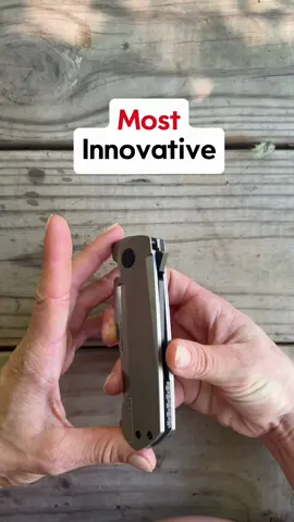One of my top-picks from Blade Show - the WinterBlade Mythic. This failproof lock has three mechanisms; deployment, a locking mechanism, and a knife safety. The Knives double detent creates a consistent and symmetrical feel while opening and closing. Slick as hell! 
