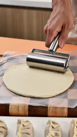 Durable Stainless Steel Dual-Head Rolling Pin, Baking Tools, Multi-Purpose Kitchen Tool for Pizza Dough, Cookies, Pasta, and More #musthavetools #bakingessentials #nonstickpotsandpans #gadgetskitchen #2in1kitchenscissors #kidchef #holidaybakingfun #kitchenproducts #kitchenskills #kitchencooking
