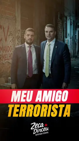 Você sabia que o Flavio Bolsonaro é muito amigo de terrorista? Não? Vem que eu te conto dessa amizade.