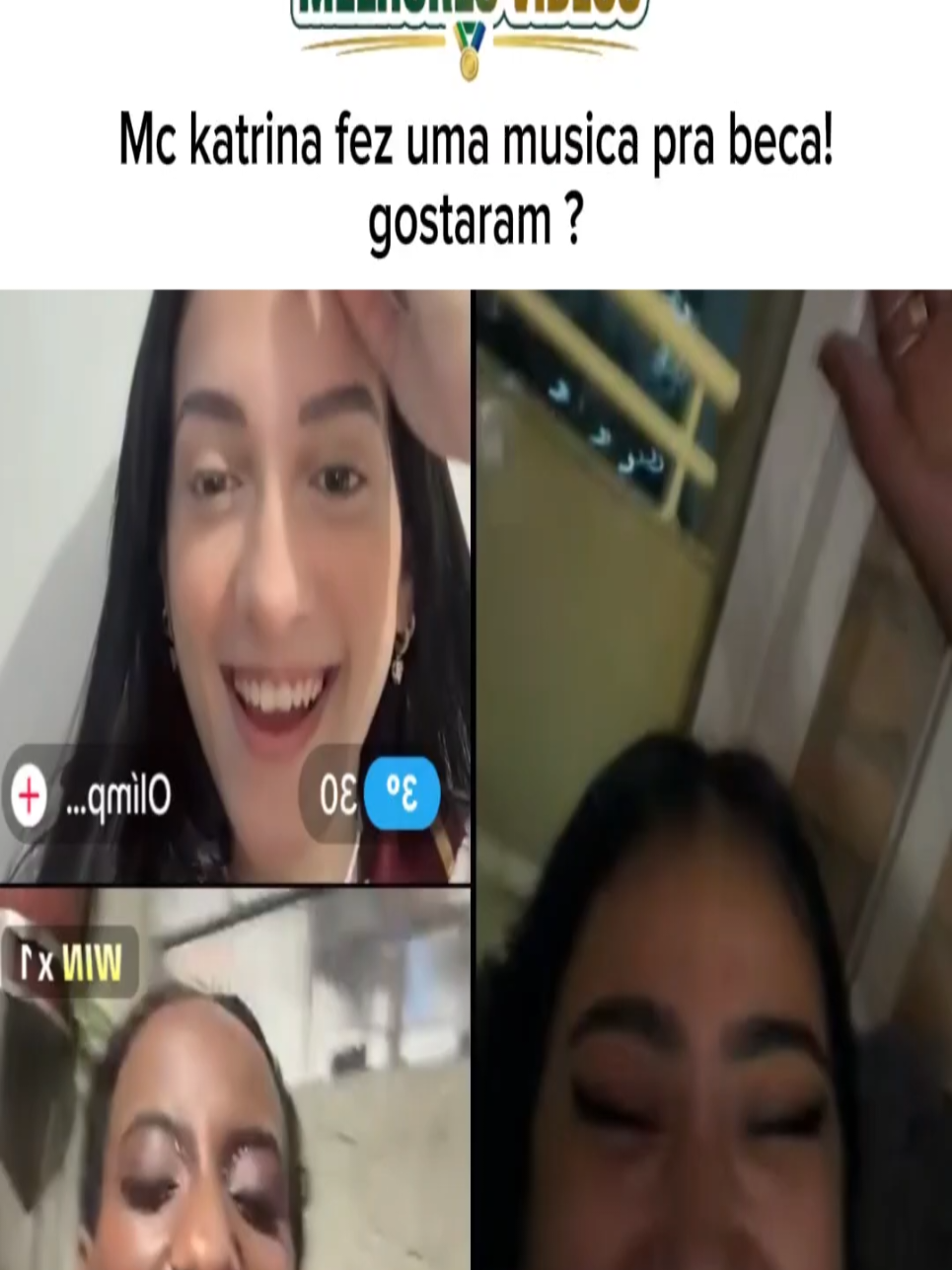 mc katrina fez uma musica para a beca! gostaram ? #beca #zago #fyp 