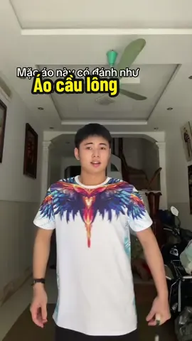 Áo đại bàng cầu lông #aocaulong #badminton #quanaocaulong #xh #caulong 