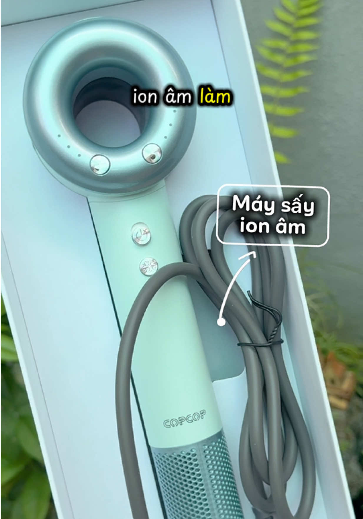 Máy sấy tóc ion âm phiên bản mới #maysaytocionam #maysaytoc #copcop #maysaytoc2chieu #maysayionam 