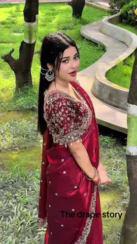 Saree from @The Drape Story 😘 #foryou #mimurani #sumaiyamimu #viral 