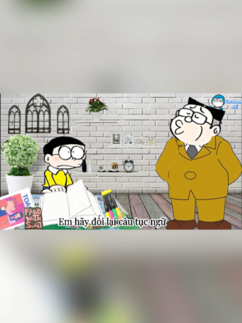 Đối câu #dingdingtv #doremonche