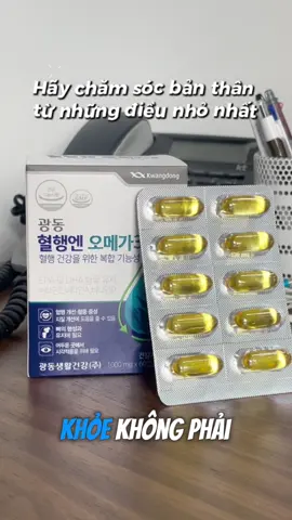 Omega3 KWANGDONG - Thói quen chăm sóc sức khoẻ mỗi ngày #naturecns #kwangdonglifehealth #omega3 #suckhoe #tiktokshop 
