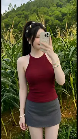 Áo 3 lỗ sát nách cổ yếm KVYBOD#viraltiktok #viralvideo #xuhuongthoitrang #xuhuongtiktok #xh 