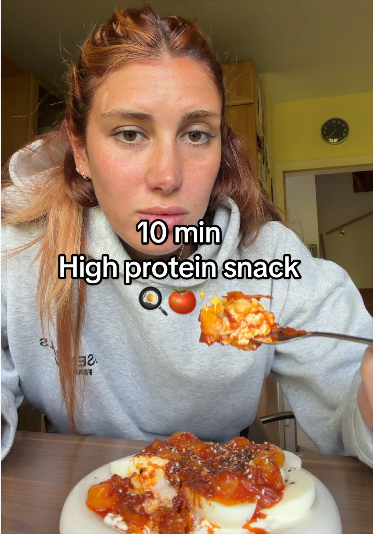 Lets normalize gelbe Küchen 🤟#highprotein #snack 