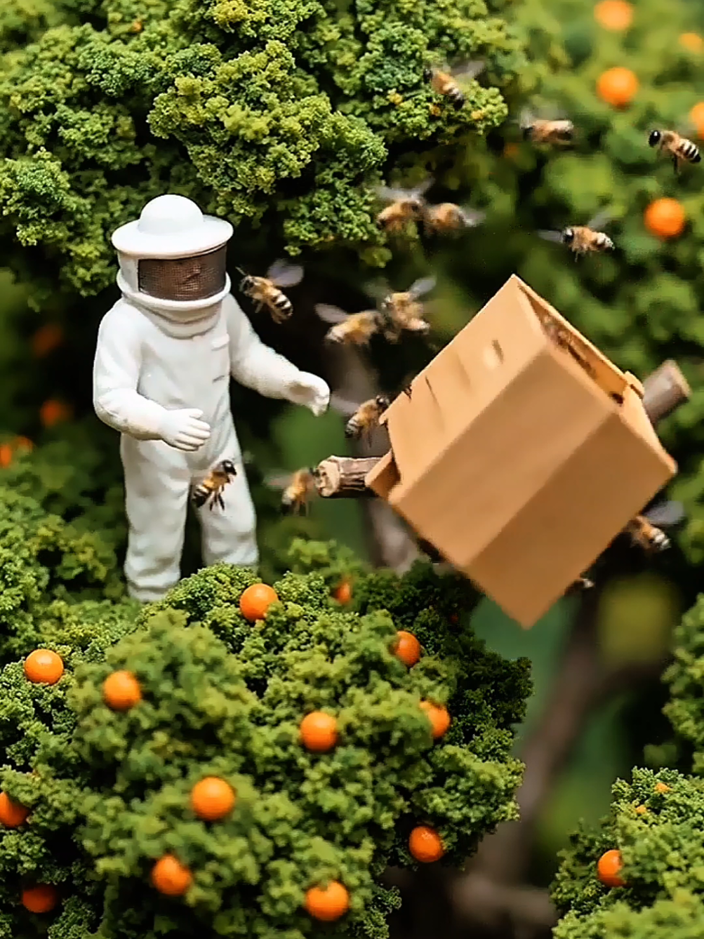 Honey Hive Rescue 🍯🐝 | Da Mchiyo Kor Bach Sho Mchiyo Kor Rawalido, Bia Khwandi Sho 🐝🍯Mchiyo Kor Woghorzed, Bachao Raghlo 🐝🙌#fyp #capcut #viral #fypシ #miniature 