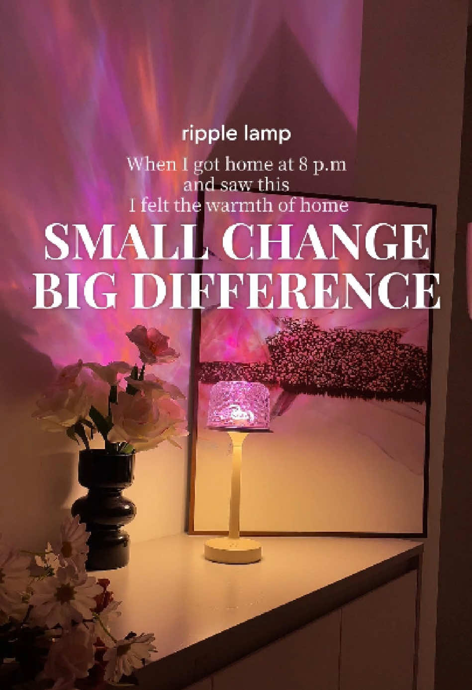 Your living room deserves this upgrade @ORADO Official #tiktokshopdealsforyoudays #dealsforyoudays #ambientlight #ripplelamp #moodlighting 