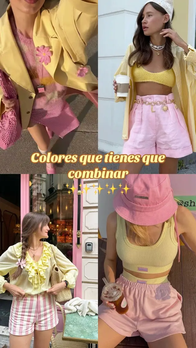 Dale vida a tus outfits con combinaciones de colores que te harán brillar ✨. ¿Lista para experimentar y ver qué amarillo te gusta más? #outfit #outfitinspo #moda #girls #paratiiiiiiiiiiiiiiiiiiiiiiiiiiiiiiiiii🦋 