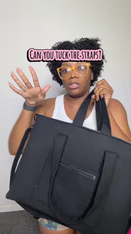 The Ari-day tote is doing the most with 3 straps but you can tuck them out of your way easily #totebag #totebags #SmallBusiness #DIY 