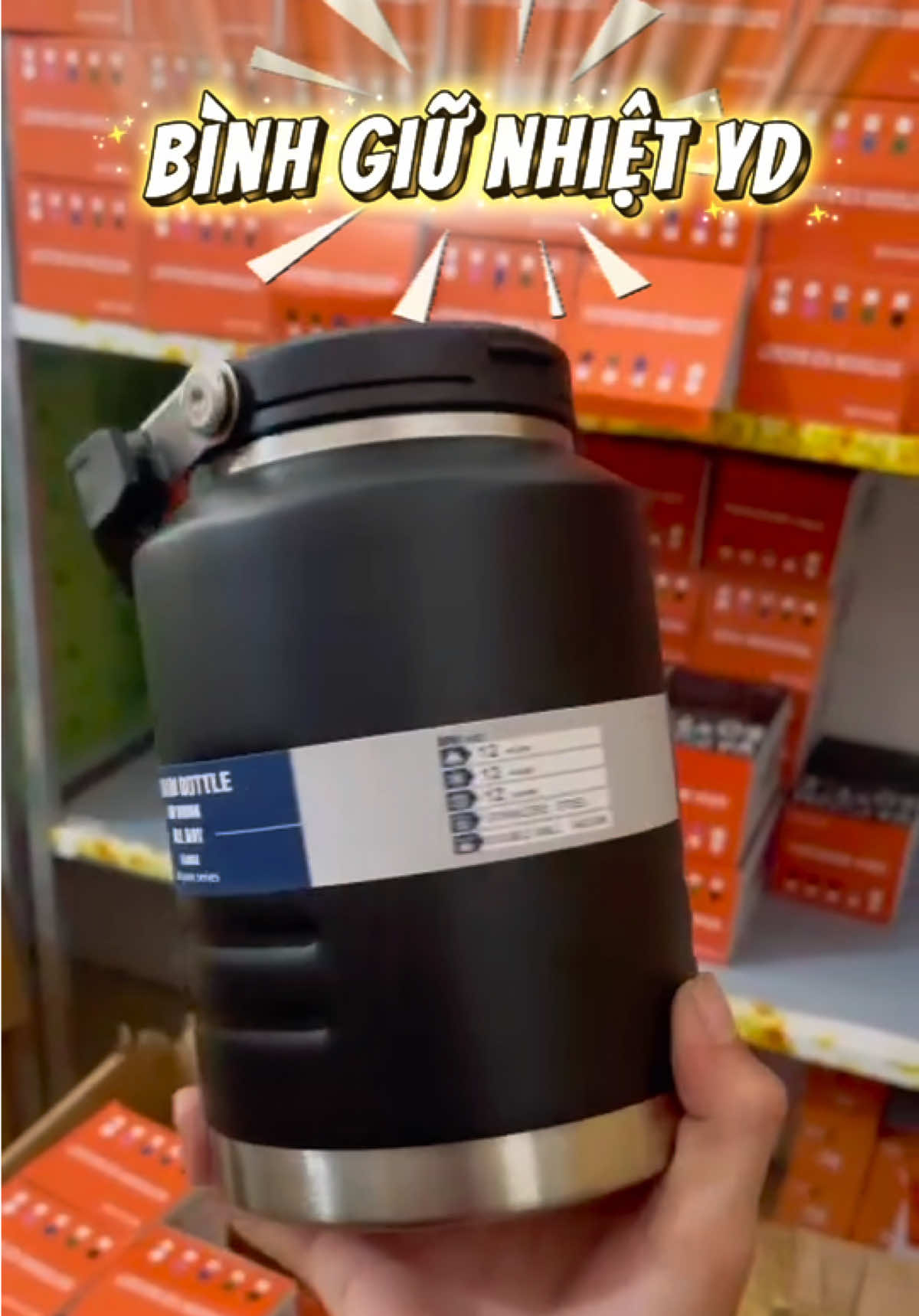 Bình giữ nhiệt YD dung tích 1500ml,2000ml,2500ml inox 316 #binhgiunhietinox316 #binhgiunhiet #binhnuocgiunhiet #vacum