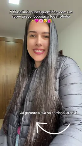 Bobojaco perfeita quentinha e baratinha! #feminina #modafeminina #moda #bobojaco #inverno 