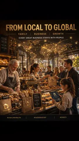 🥖 Every family business begins with a dream. A recipe. A skill. A passion passed from one generation to the next. Small beginnings can create extraordinary futures. From local customers to global opportunities. ✨ FROM LOCAL TO GLOBAL #InterLink #ITLG #ITL
