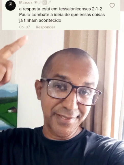 Nem antes e nem depois de 70 d.C.! #tiktok #preterismocompleto #escatologiaconsumada #preterismo #vindadejesus #jesusvoltara #arrebatamento #FUTURISMO #70dc @marcosmartinsmart0