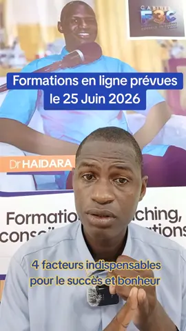 5 facteurs indispensables pour le succès et le bonheur #gestionentreprise #artoratoire #développementpersonnel #meilleurcoachingaumali #malitiktok🇲🇱 
