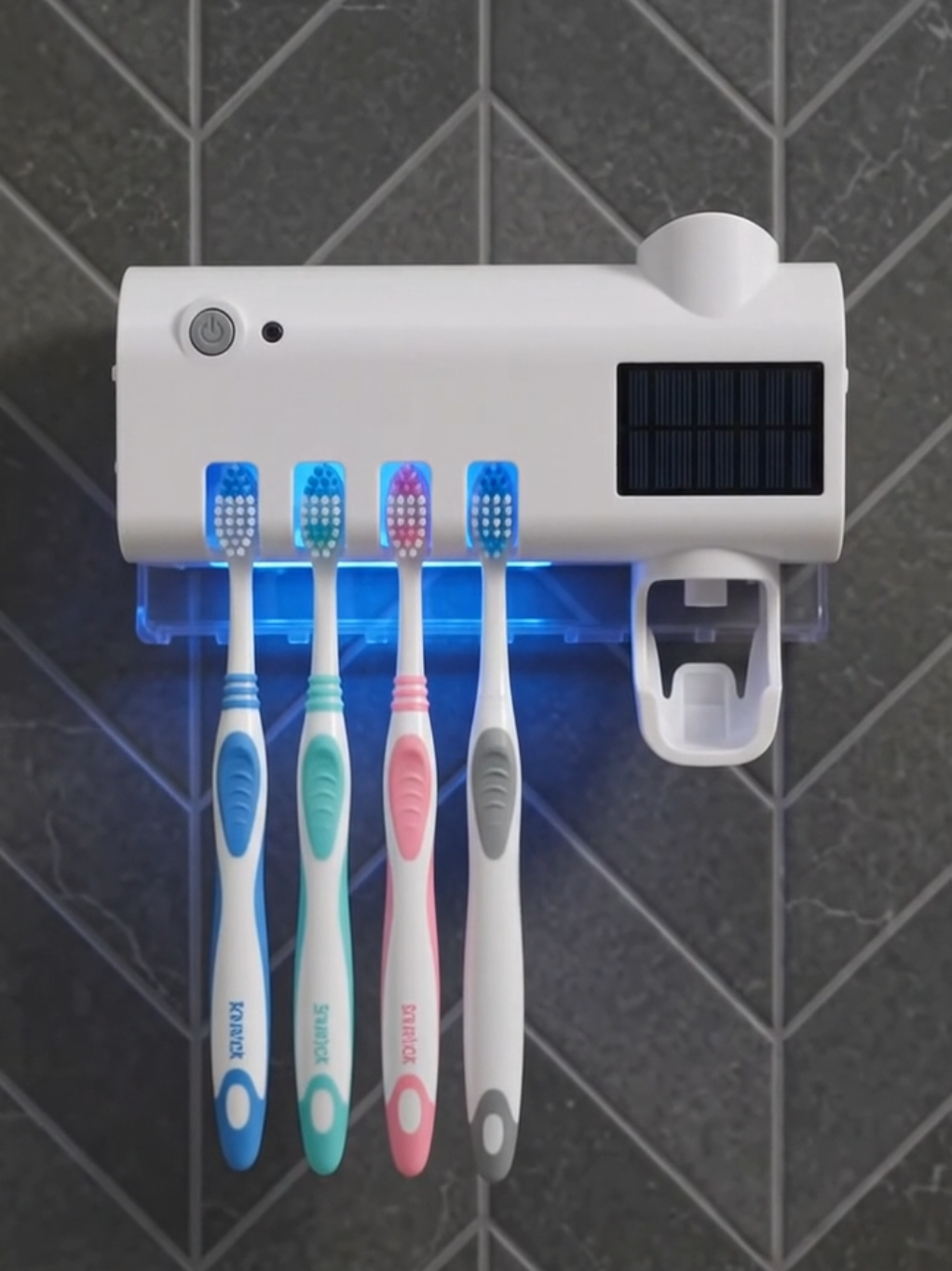 Porta Escova Dental 3 em 1 com