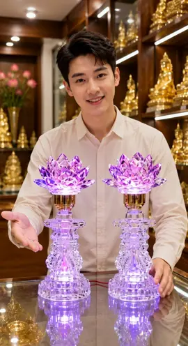 #thầntàithổđịa #dentho #dothocung #bobanthotreotuong #đènthờhoasen 