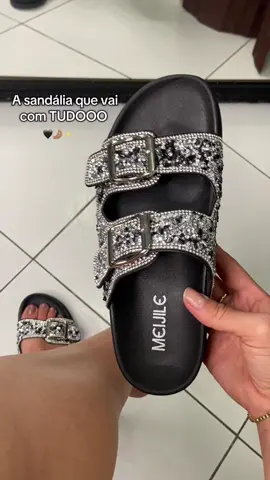 🖤#papete #papetebrilho #sandalias #sandaliasfemininas 