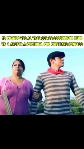 Yo cuando veo al vale que es colombiano pero  va a apoyar a Portugal por Cristiano Ronaldo💩 #colombia #cristianoronaldo #portugal #mundial #humor