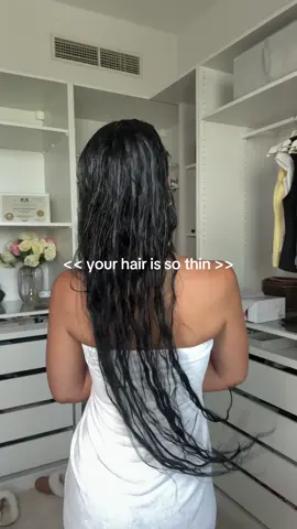 thin hair looks like this when it’s wet but can also look full and voluminous when it’s dry 🫶🏼 #hairtransformation #hairbeforeandafter #dyson #haircare #haircareroutine 