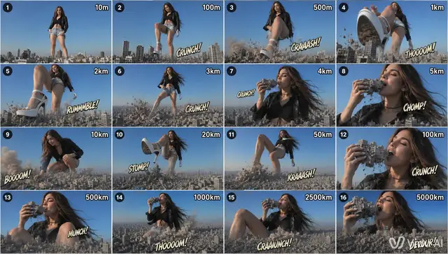 giantess panna story #hot #giantess #wednesday #crush #fyp 