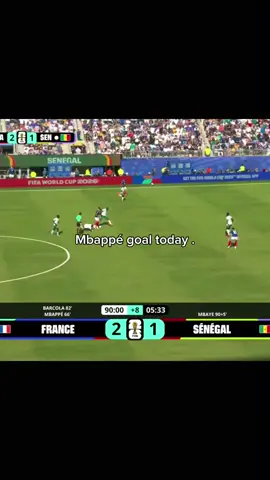 Mbappé goal today. #france #mbappe #worldcup #goal #fyp 