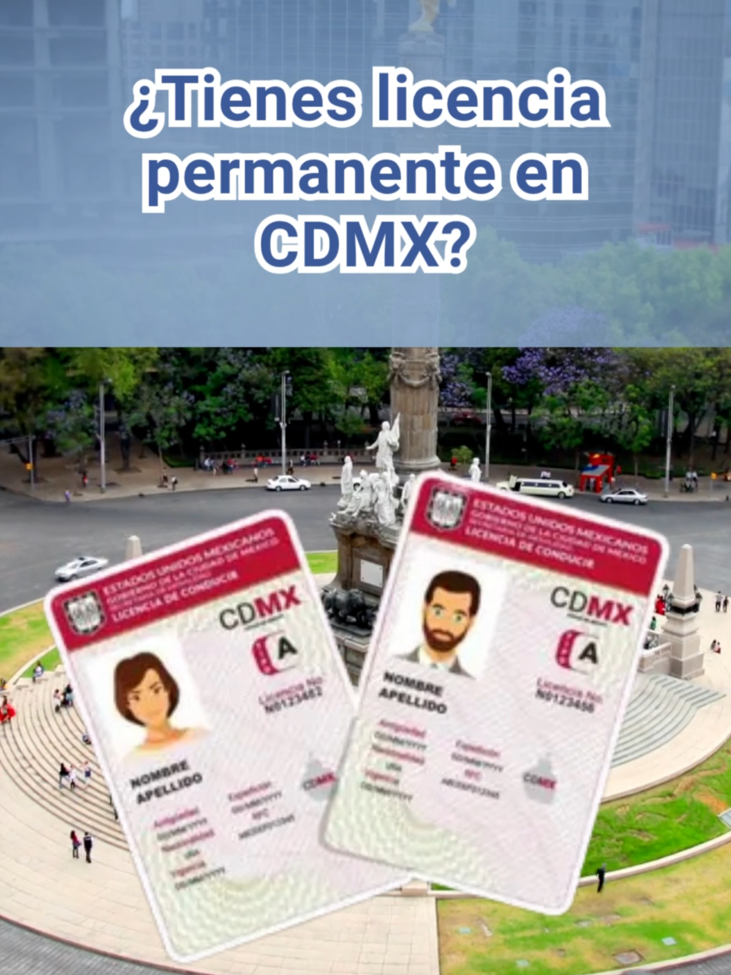 🚨 ¿Crees que tu licencia permanente es para siempre? 😳 Pues hay algo que muchos conductores en CDMX no saben 👀 Porque 