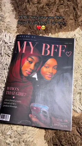 Our custom magazines are finally here!😍🤩 A unique keepsake created just for you. Whether it’s for a birthday, best friend, graduation, anniversary, or special celebration, every page is personalized with your photos, memories, and heartfelt messages. 💕 Turn your favorite moments into a beautiful magazine you’ll cherish forever.🤍 #fyp #fypシ #viral #explore 